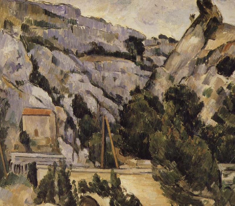 Paul Cezanne viaduct Germany oil painting art